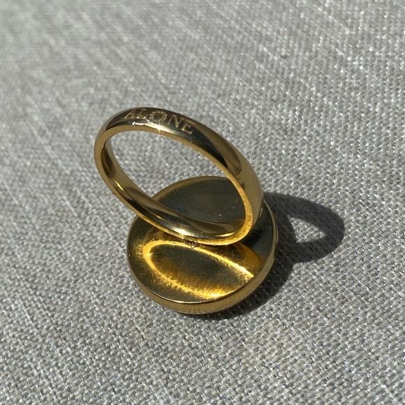 Stainless steel ring size 8 - Picture 3 of 8